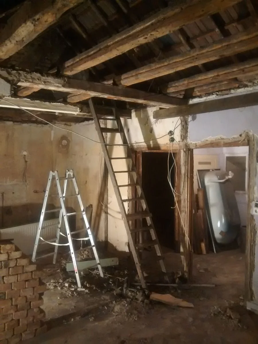 Was für ne Bruchbude #baustelle