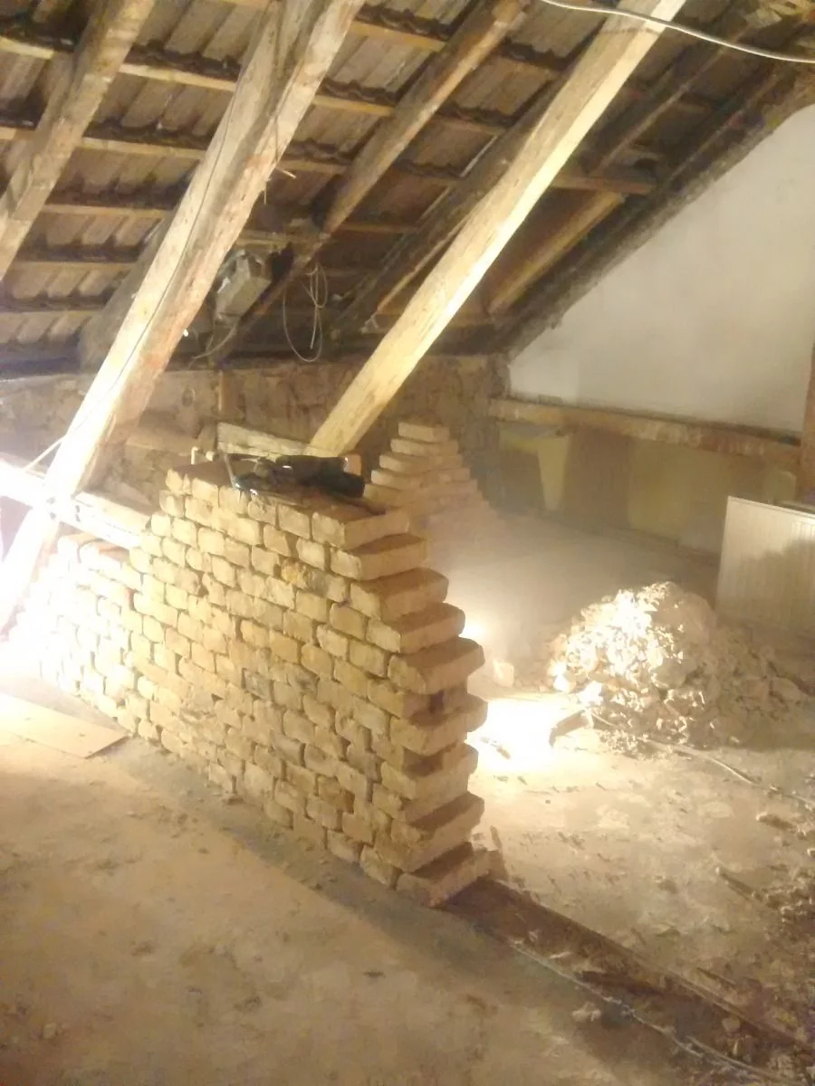 Wand "rausgekloppt" #baustelle