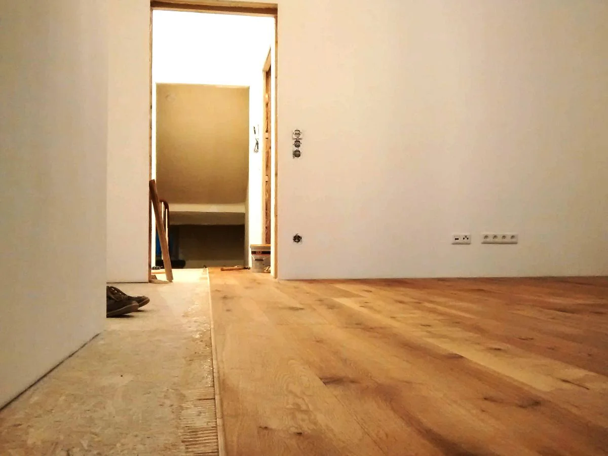 Nahtlos in alle Räume #baustelle