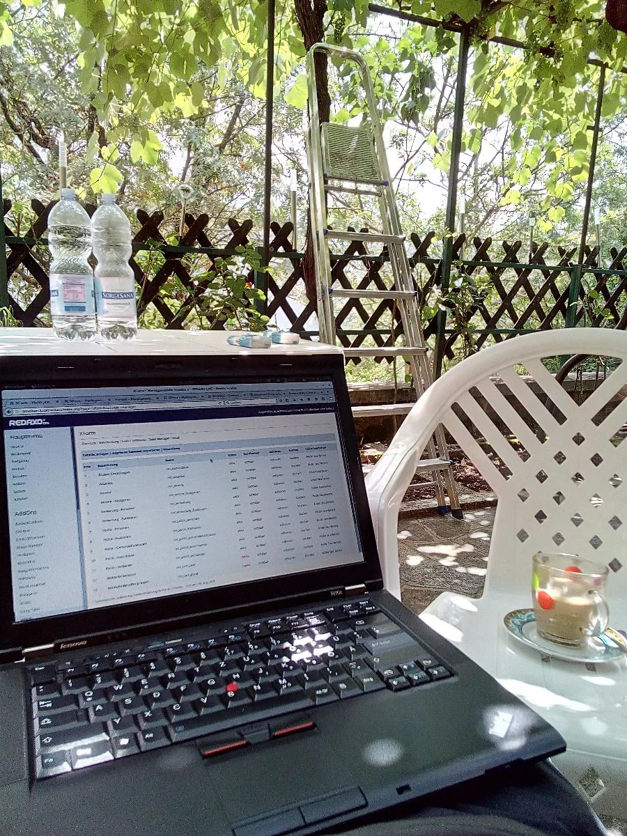 So sieht harte Arbeit aus...