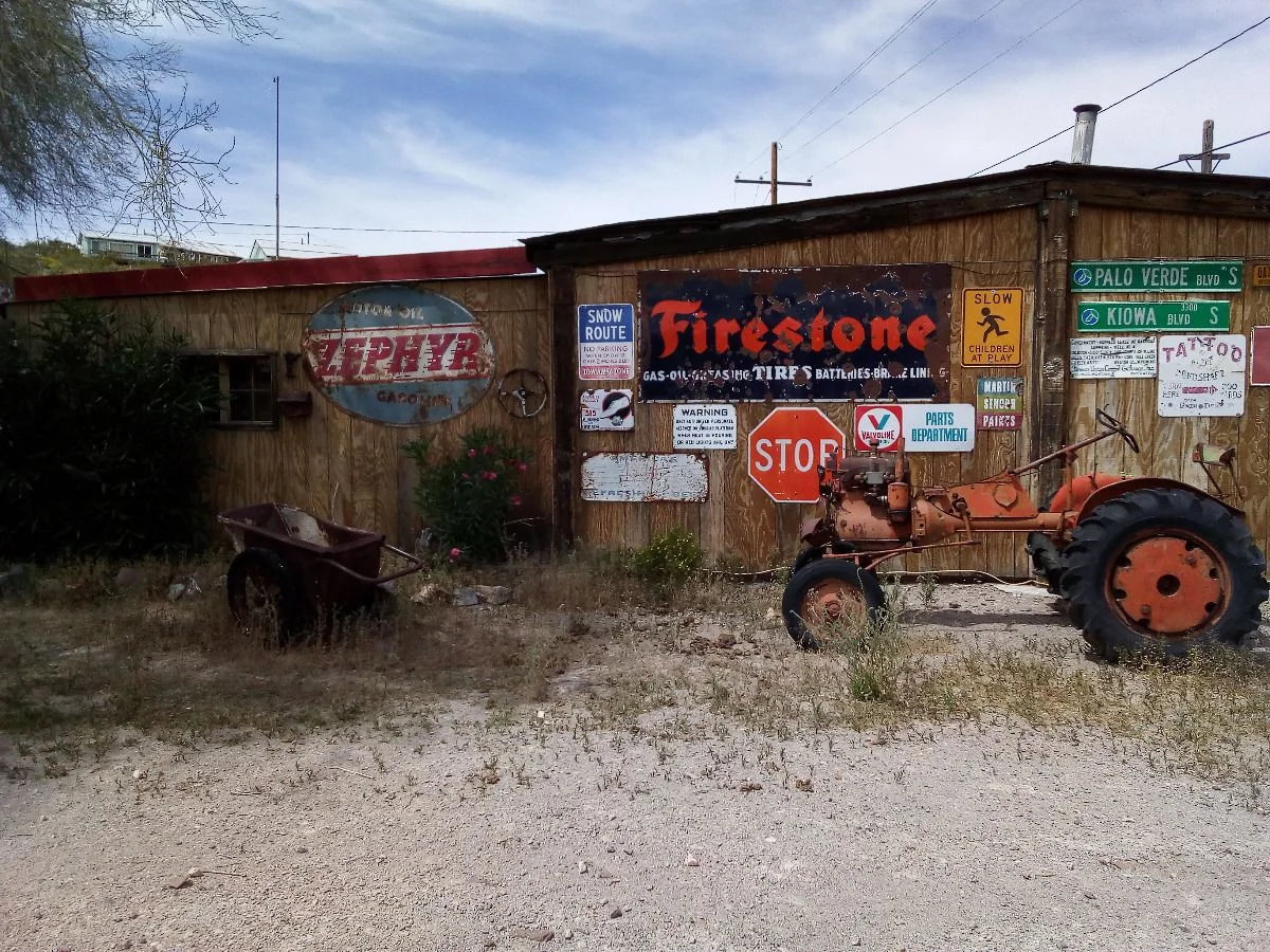 Alte Raklame #Route66 #usa2017
