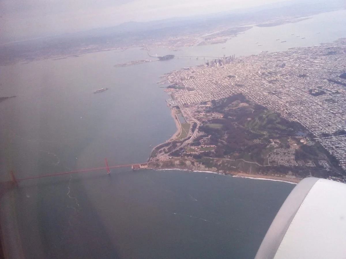Bye bye San Francisco und Golden Gate Bridge. #usa2017