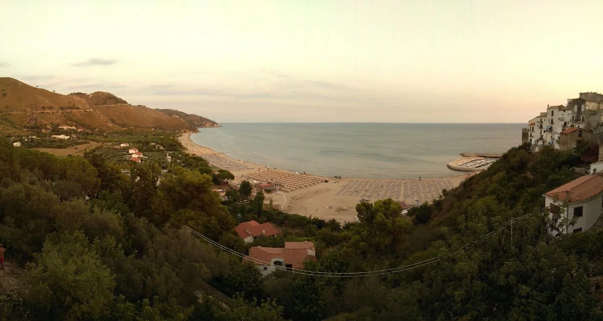 Strand Abendstimmung #sperlonga #italia2017