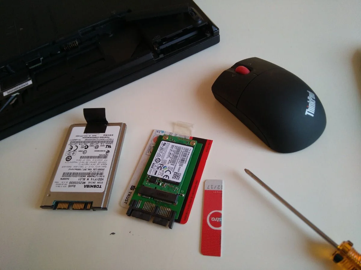 Thinkpad SSD Hack