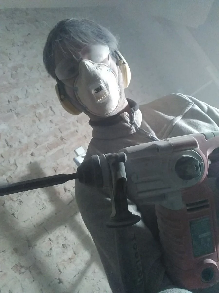 Putz-Warrior #baustelle