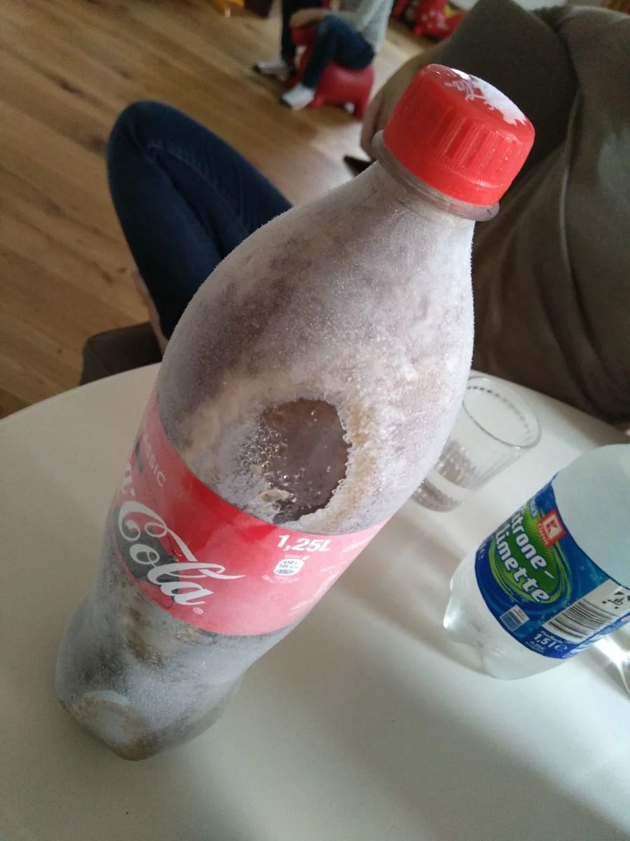 Ups, Cola vergessen. #colaeis