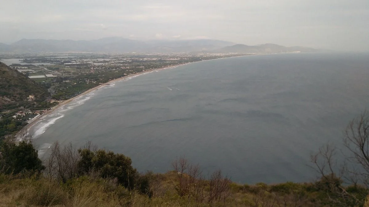 Aussicht auf "unseren" Strand #italia2018
