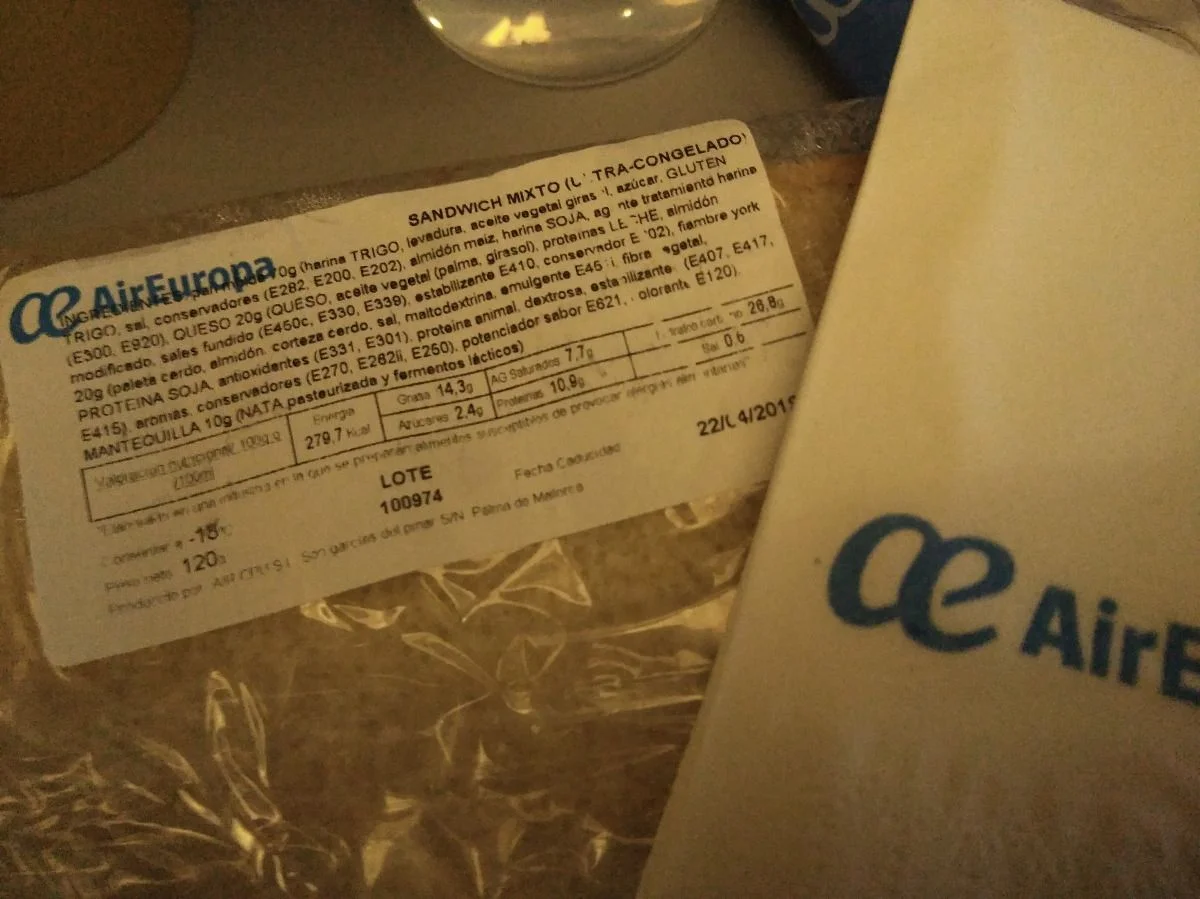 Nur die besten Zutaten beim Frühstück von AirEuropa #cuba2018
