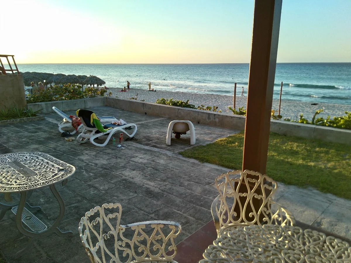 Ausblick vom Strandhaus Nr. 1 #cuba2018