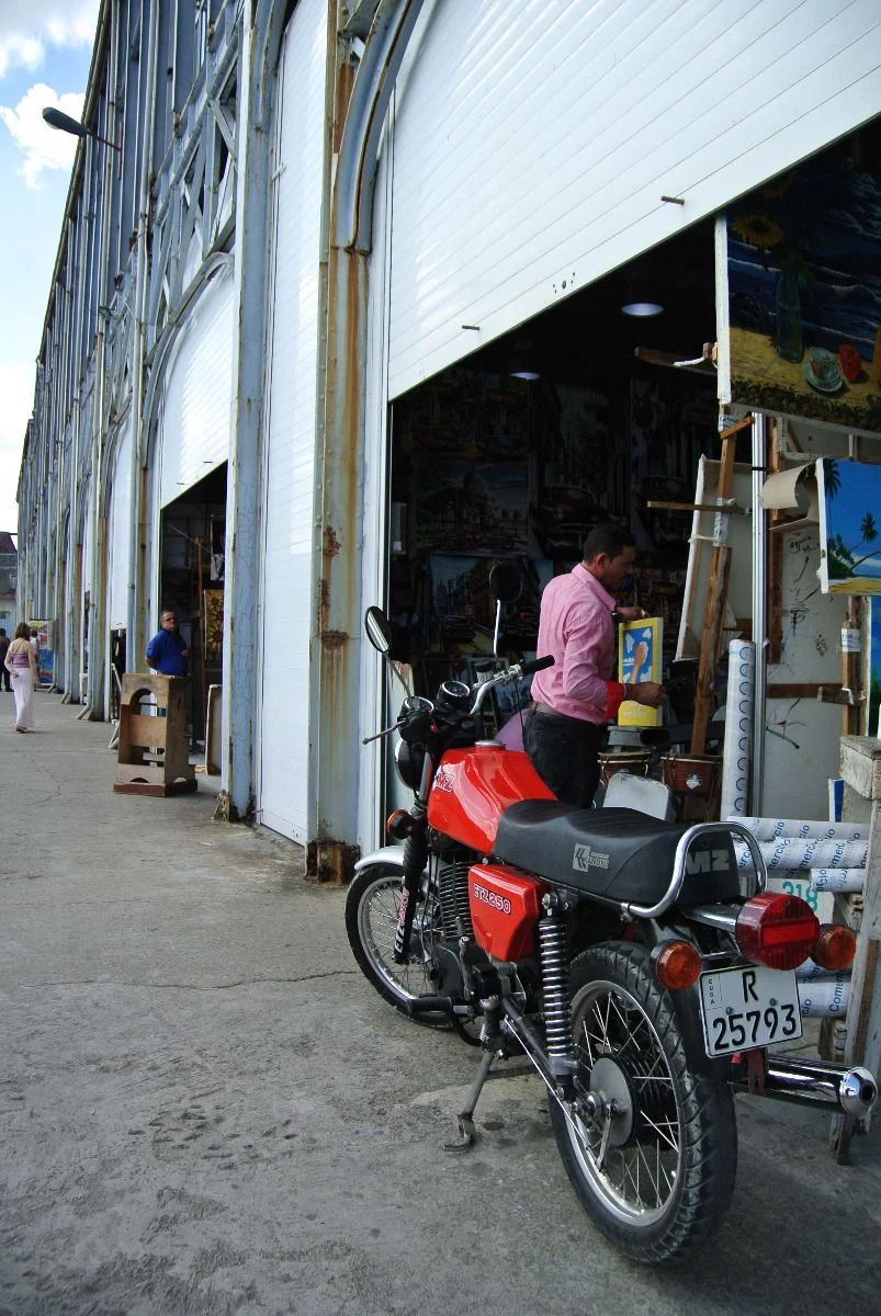 MZ Motorrad uas der DDR wie neu #cuba2018