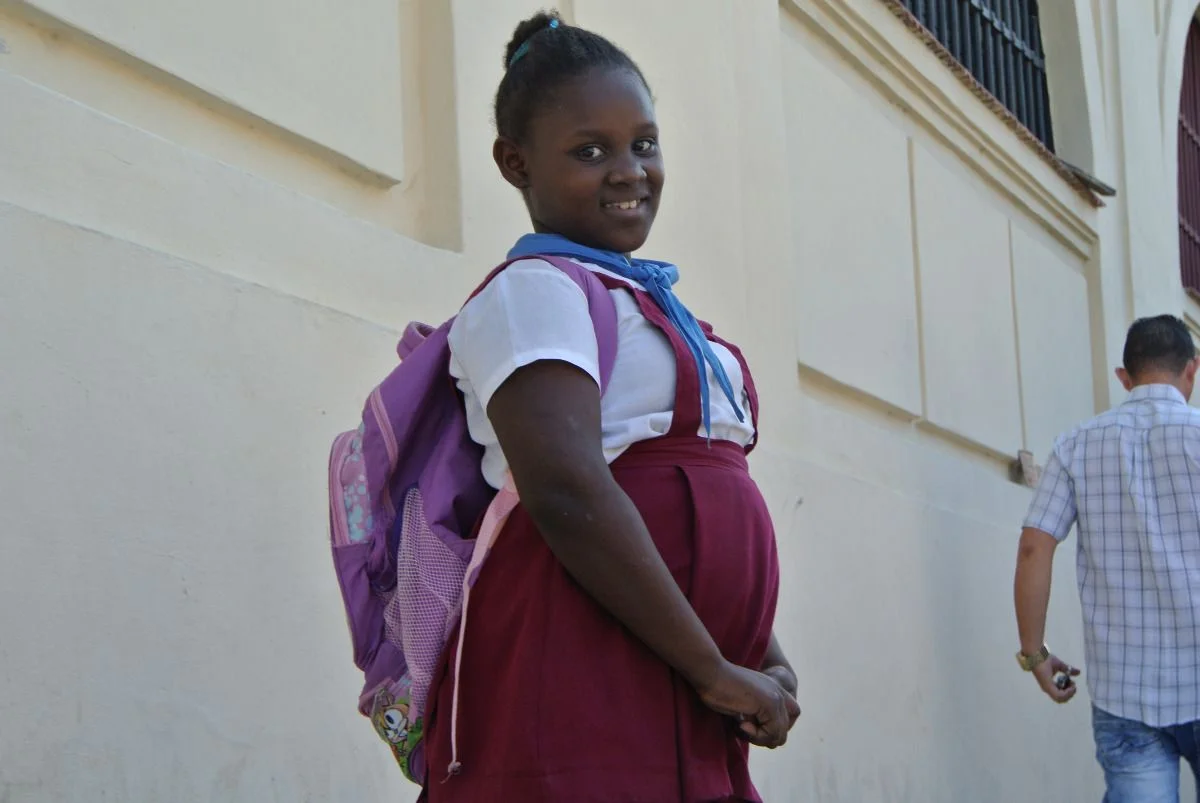 Schulmädchen aus der Sicht von Celeste (Foto by Celeste) #cuba2018