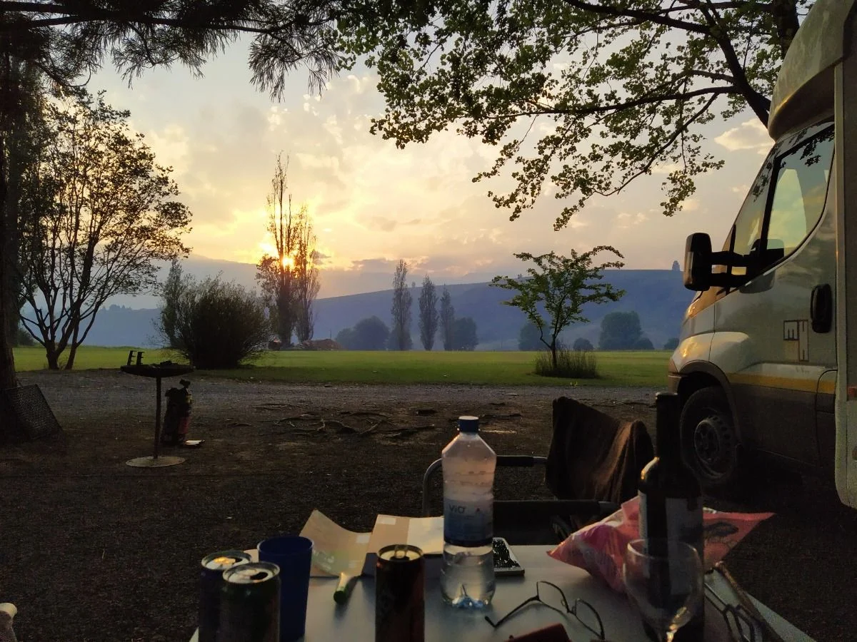 Abendstimmung am Drachengebirge #suedafrika