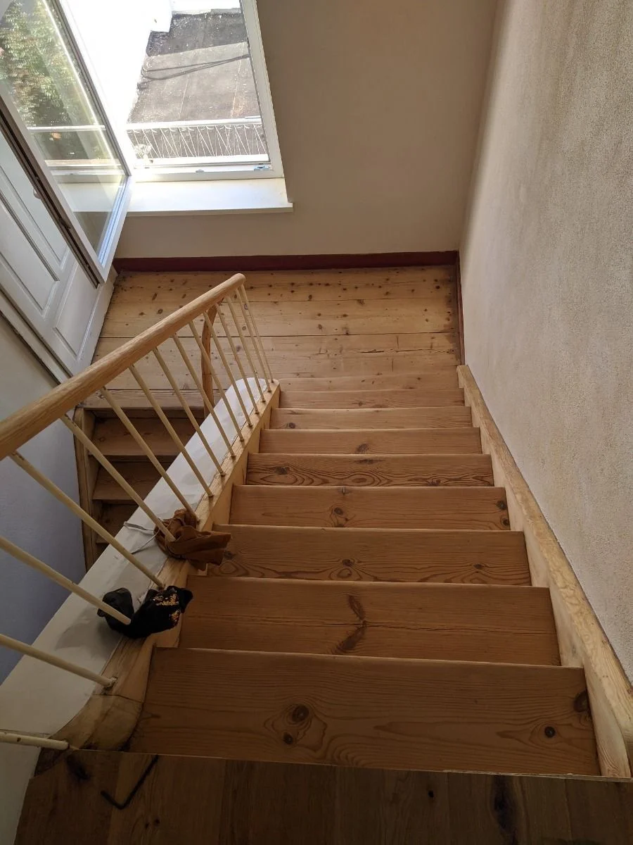 Treppe schliefen #baustelle