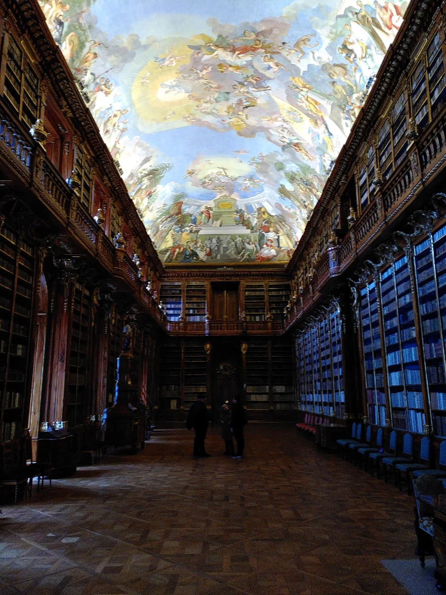 Bibliothek im Kloster Strahov #Prag