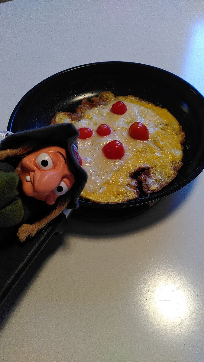 La Befana und Frühstück von Celeste. 