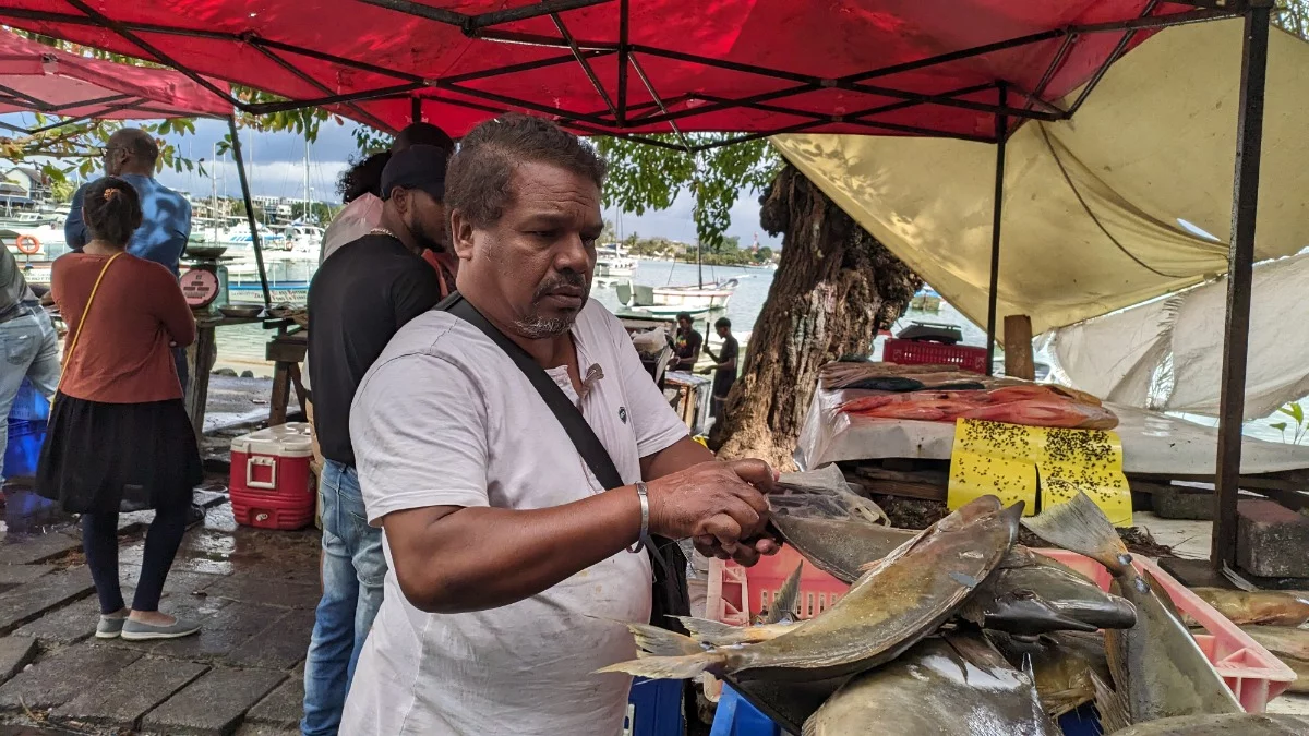 Am Strand wird frischer Fisch verlauft (immer dem Geruch nach, dann findet man das ganz einfach)