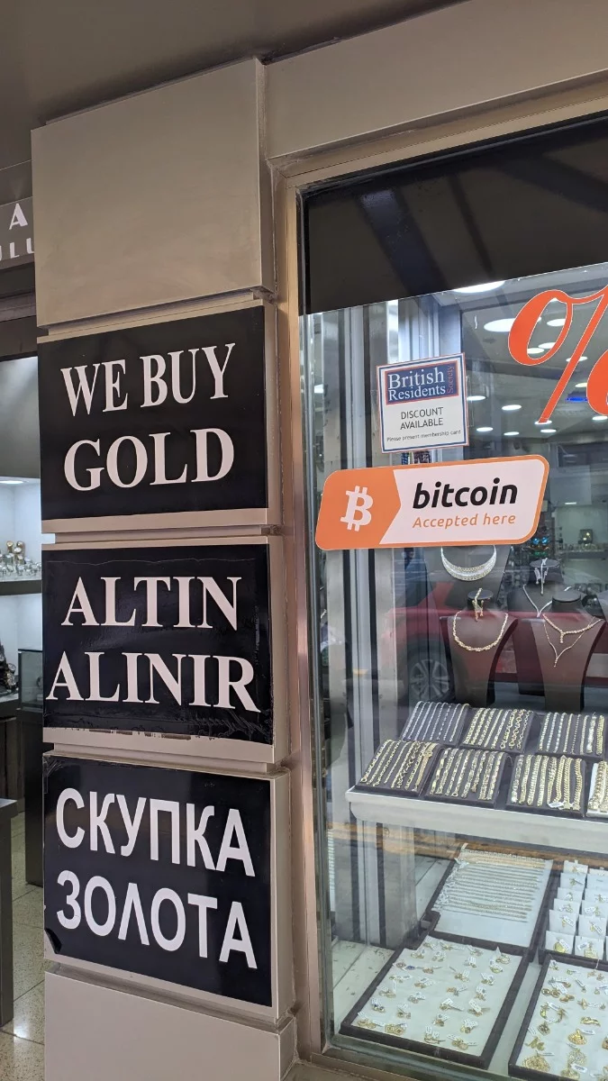 Bitcoin accepted in #zypern